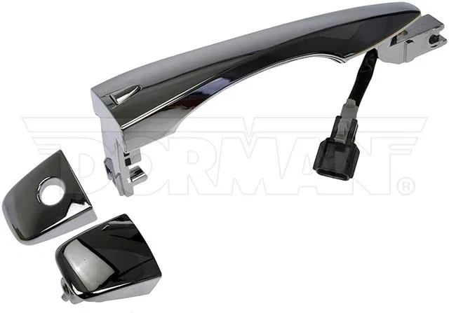 97725 – DORMAN Exterior Door Handle, OE Replacement Chrome Silver Plastic - view 3